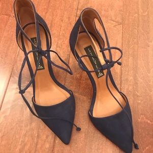 Steven by Steve Madden Struts Ankle Tie Pumps